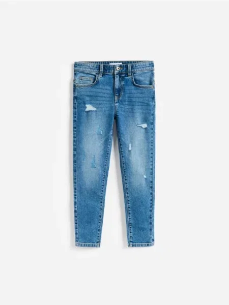 Reserved Джинси slim синій