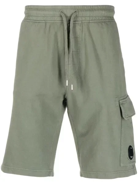 Pantaloni scurți cargo C.p. Company verde