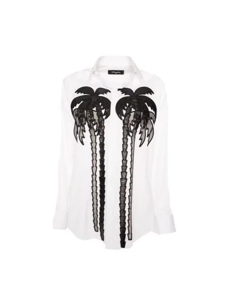 Koszula Dsquared2 biała