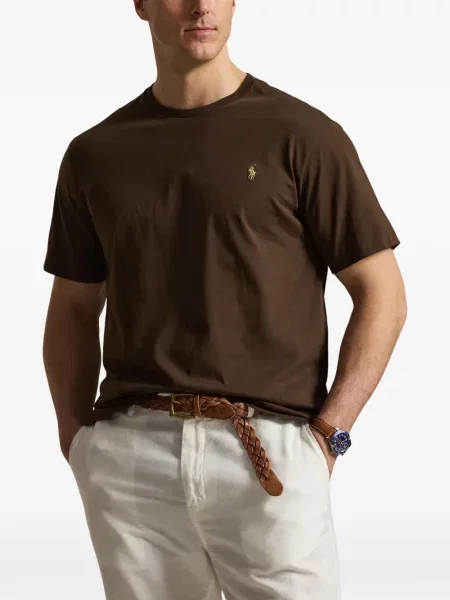 Șosete Polo Ralph Lauren cu broderie în carouri de flanelă verde