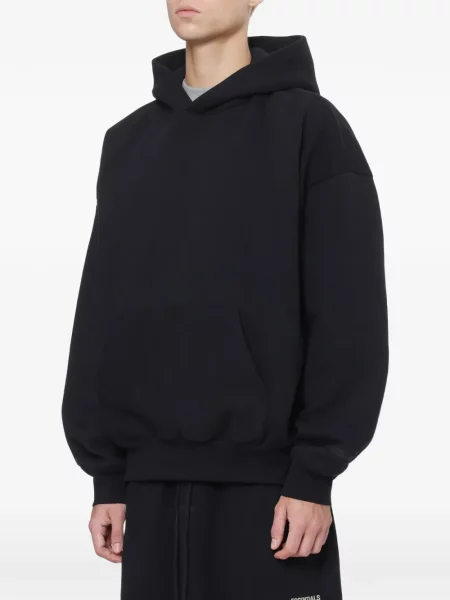 Hoodie Fear Of God Essentials με σχέδιο κλασικό μαύρο