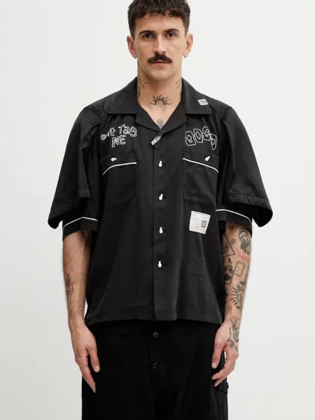 Maison MIHARA YASUHIRO cămașă cu lyocell bărbați