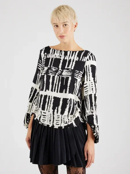 VERO MODA Tricou VMCINDY negru alb