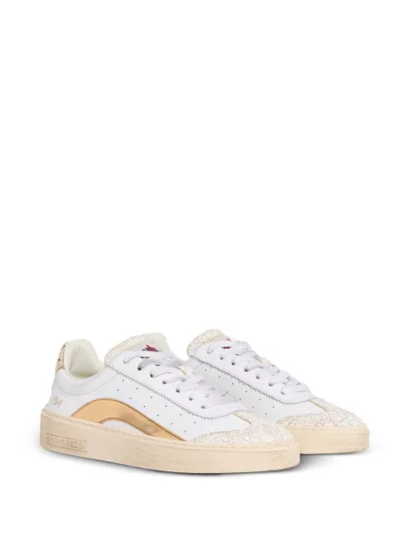 Sneakerși Dsquared2 alb