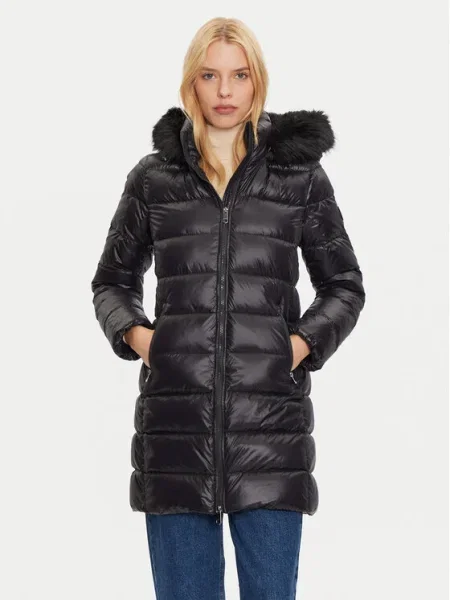 Tommy Hilfiger Palton de iarnă negru