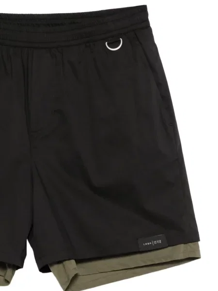 Pantaloni scurți Low Brand negru