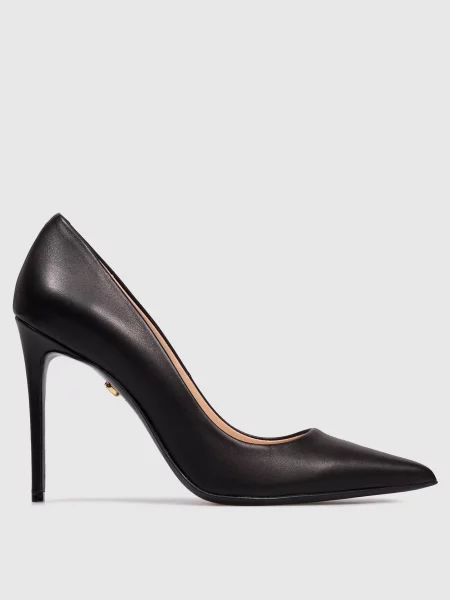 Шкіряні туфлі Babe Pay Pls чорні