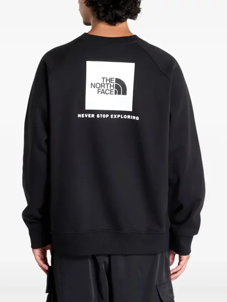 Hanorac The North Face cu autograf negru