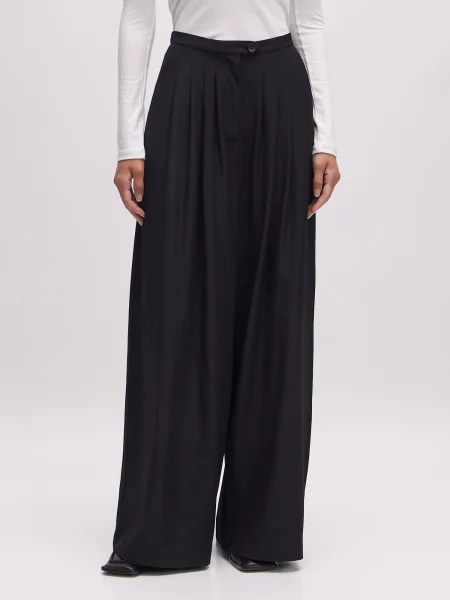 EDITED Pantaloni cutați Sandy' negru
