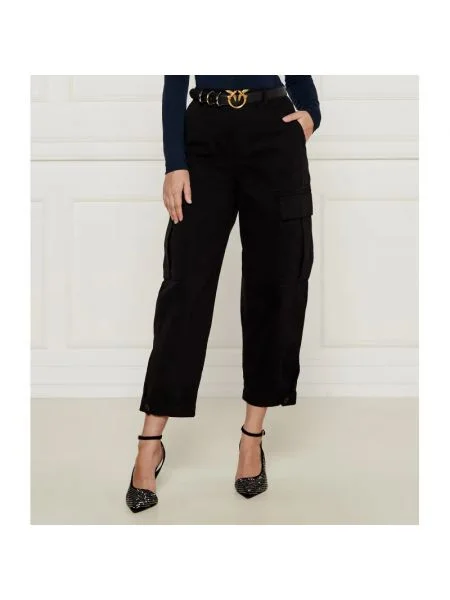 Pinko Pantaloni cargo SONATA negru