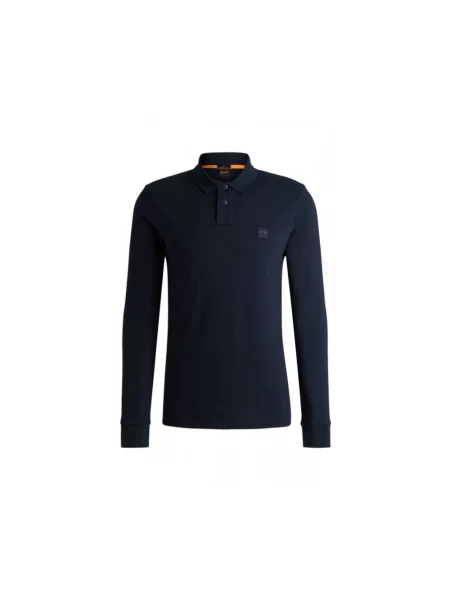 BOSS Orange longsleeve Passerby niebieska