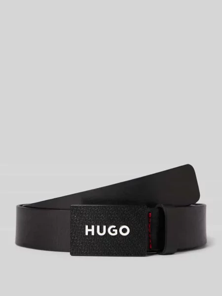 Pasek HUGO czarny