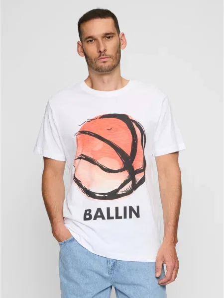 Tricou Mister Tee alb