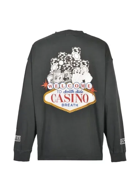 Lung tricou Breath negru