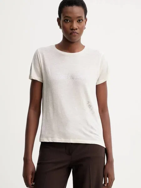 ZADIG&VOLTAIRE tricou din amestec de in bej