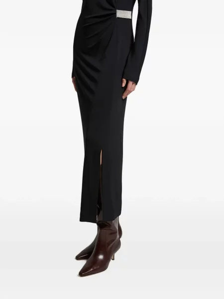 Rochie maxi Peserico cu volane albastru