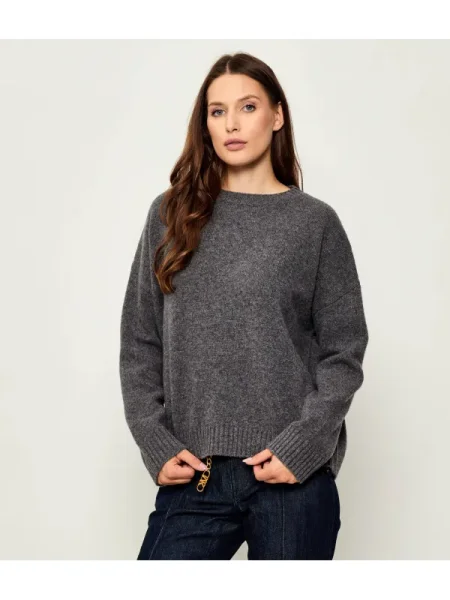 Weekend MaxMara De lână pulover SIBARI | Relaxed fit gri