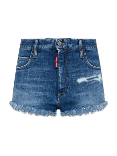 Szorty jeansowe Dsquared2 niebieskie