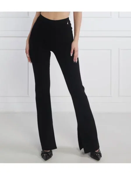 Patrizia Pepe gyapjú nadrág | flare fit fekete