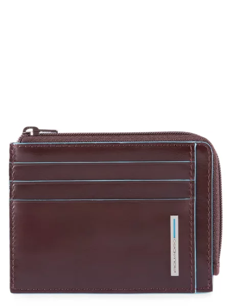Portofel Piquadro cu autograf maro