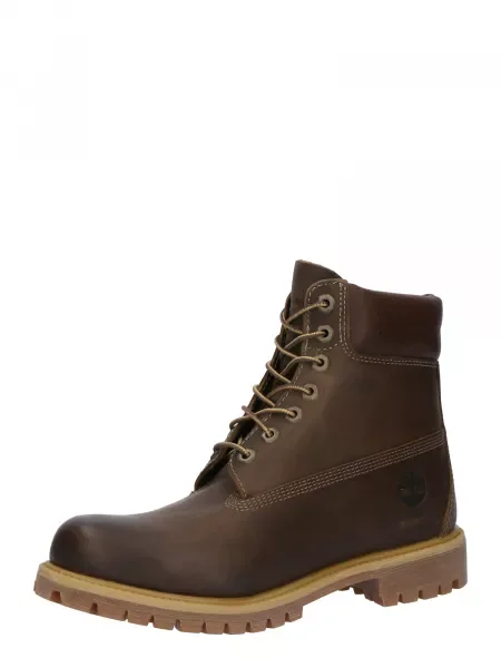 TIMBERLAND Bocanci cu șireturi maro
