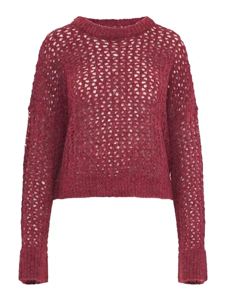 Funky Buddha Pulover ruginiu roșu