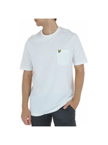 Tricou Lyle & Scott alb