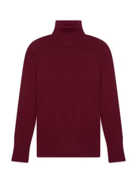 JUST CASHMERE Pulover Lexie' rdeča