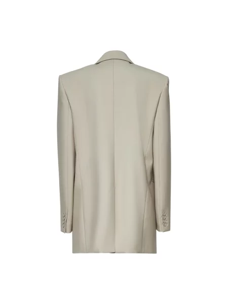 Marynarka Saint Laurent wełniana beżowa