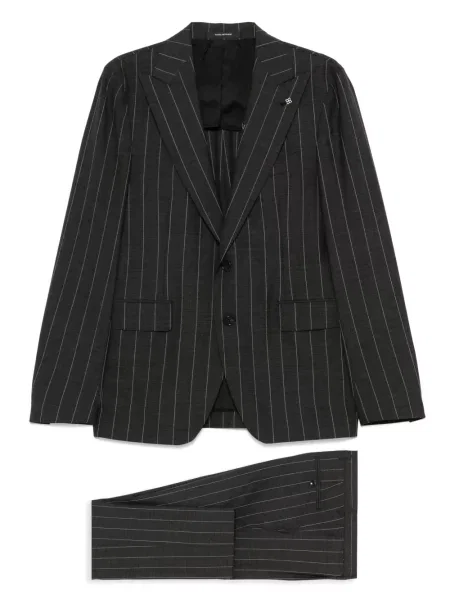 Costum Tagliatore cu dungi de costum gri