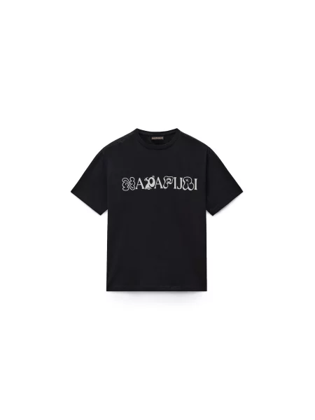 NAPAPIJRI Tricou S-Acadia crem negru
