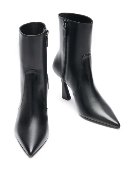 Cizme scurte Stuart Weitzman din piele negru