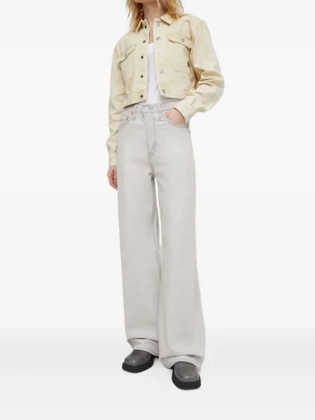 Ретро слаб дънки skinny fit Levi's® с разкъсвания синьо