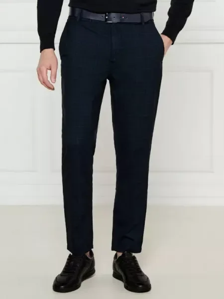 BOSS ORANGE Pantaloni chino | Tapered fit portocaliu