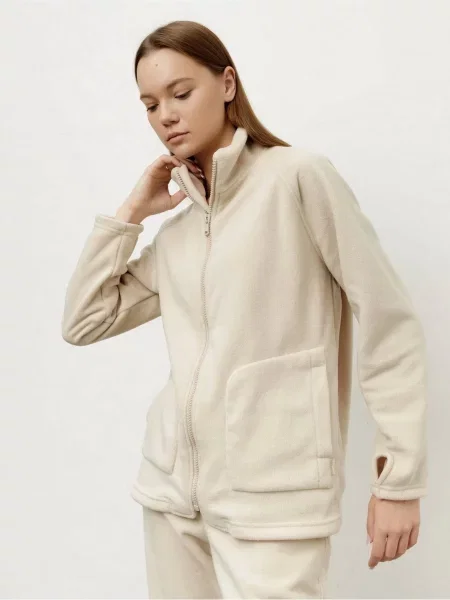 HARVEST HOLIDAY Кофта Сіро-бежевий Фліс бежевий