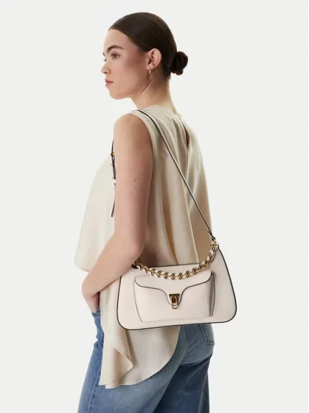 Coccinelle Torbica za okrog pasu bela