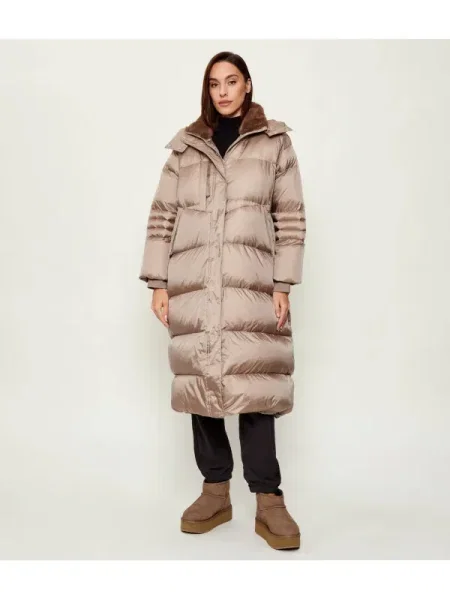 MAX&Co. De puf palton ARMANDA maro