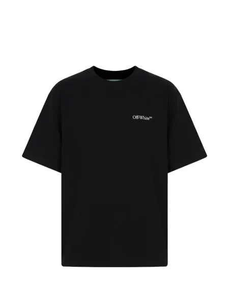 Tricou Off-white cu broderie alb