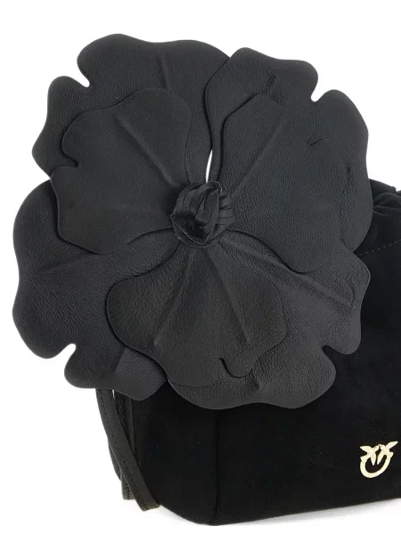Geantă Pinko cu model floral negru