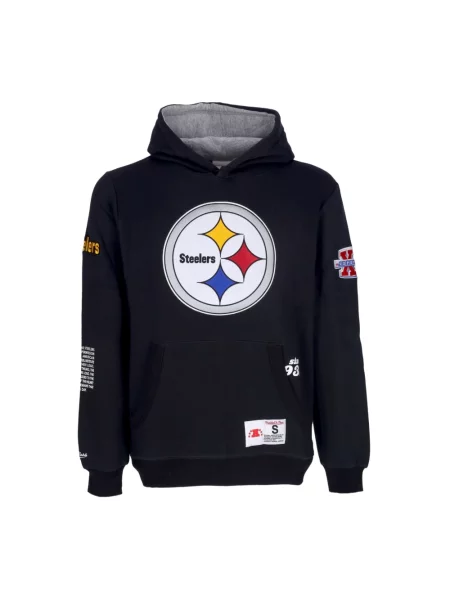 Bluza z kapturem Mitchell & Ness polarowa czarna