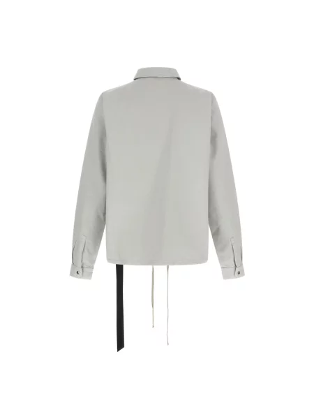Rick Owens DRKSHDW krótka kurtka damska beżowa