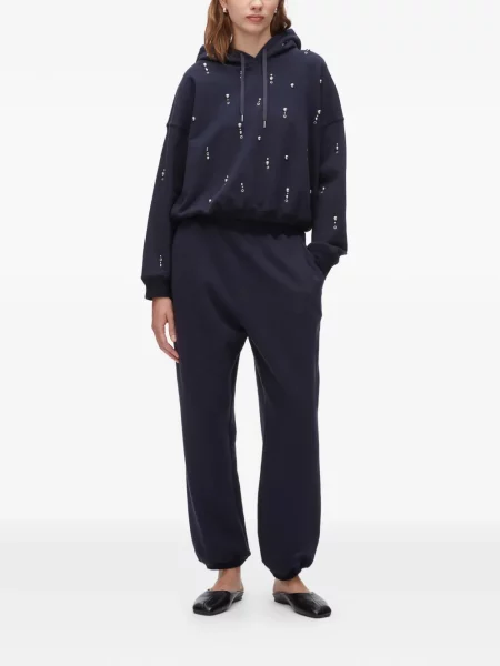 Hanorac cu glugă 3.1 Phillip Lim albastru