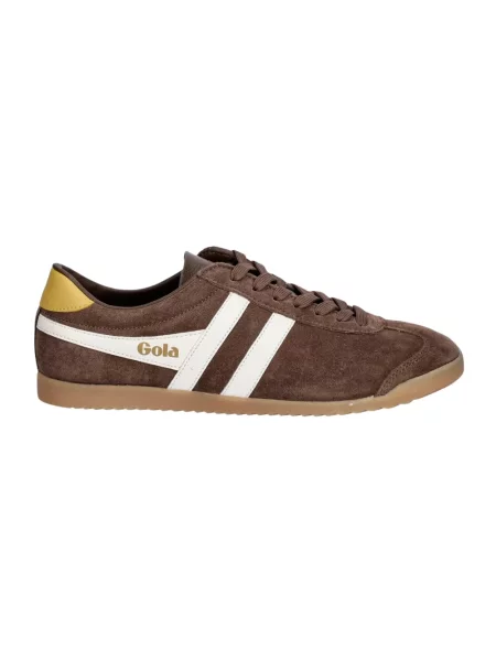Sneakersy Gola zamszowe brązowe