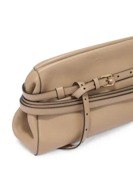 Geantă plic Moschino din piele cu cataramă