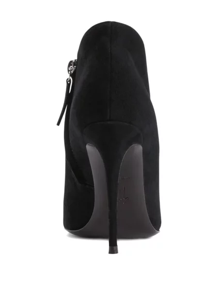 Pantofi cu toc Giuseppe Zanotti din piele de căprioară negru