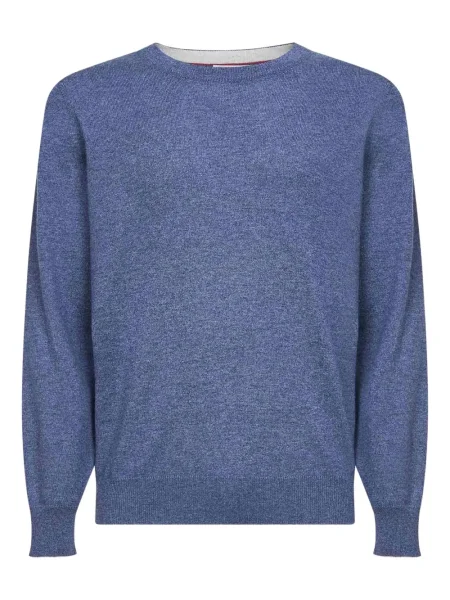 Pulover Brunello Cucinelli albastru