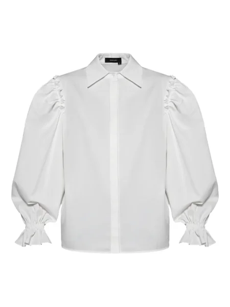Cămașă Anouki cu volane alb