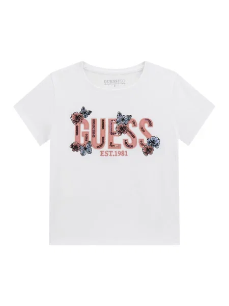 Guess T-shirt Regular Fit bijela