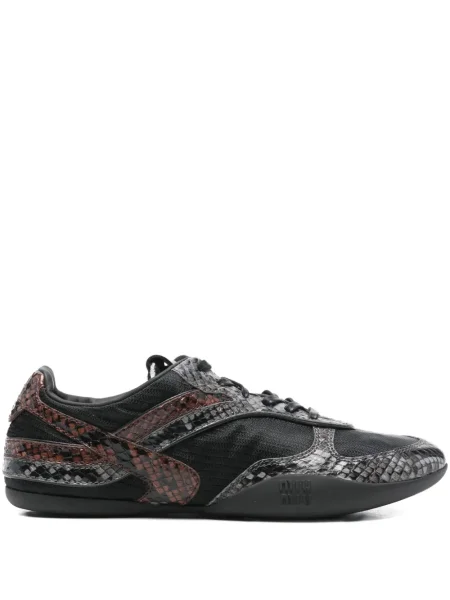 Sneakerși Miu Miu negru