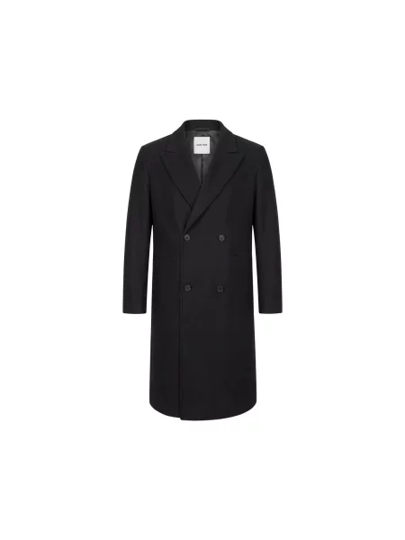 DAN FOX APPAREL Palton de primăvară-toamnă Pascal' negru